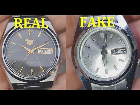 how to spot fake seiko 5 watch|seiko 1st copy watches.